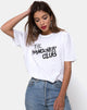Afbeelding van Oversize Basic T-shirt in Hangover Club