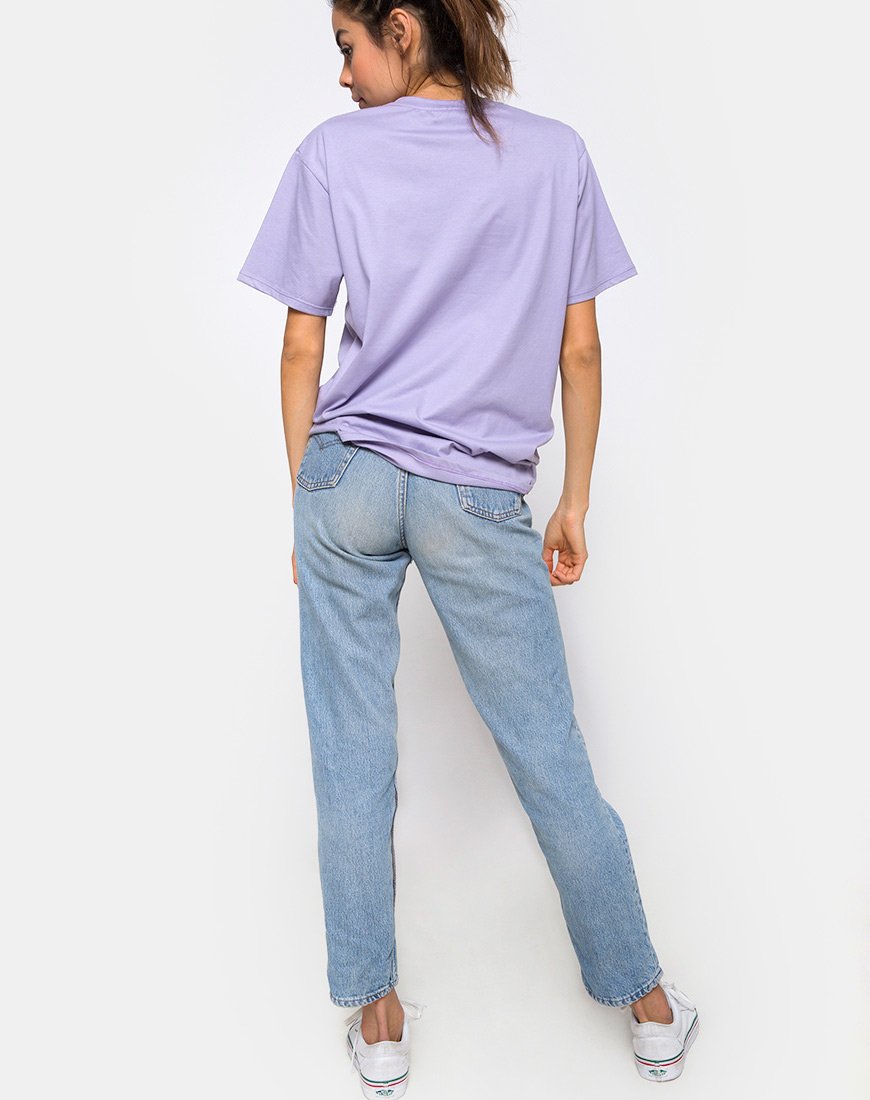 Afbeelding van Oversized Basic T-shirt in Whats Ur Wifi
