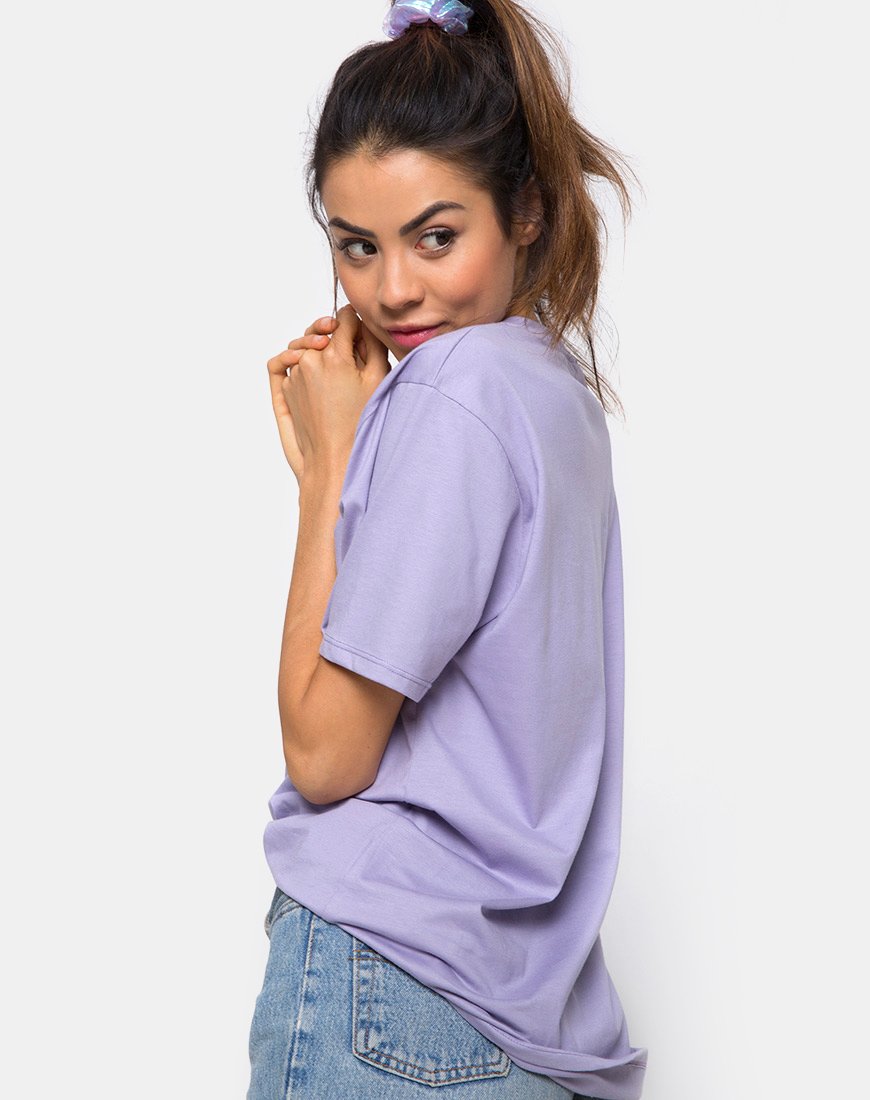 Oversized Basic T-shirt in What's Ur Wifi
