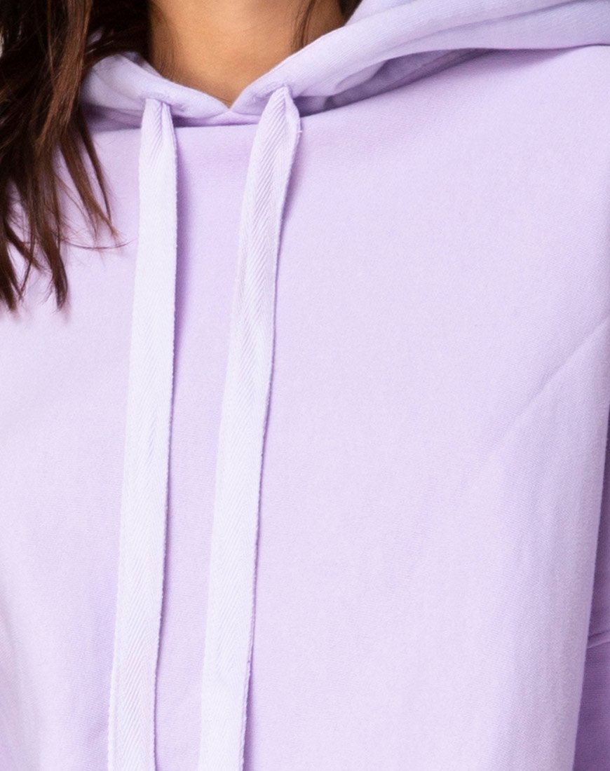 Afbeelding van Oversize Hoody in Lila All Of My Bones