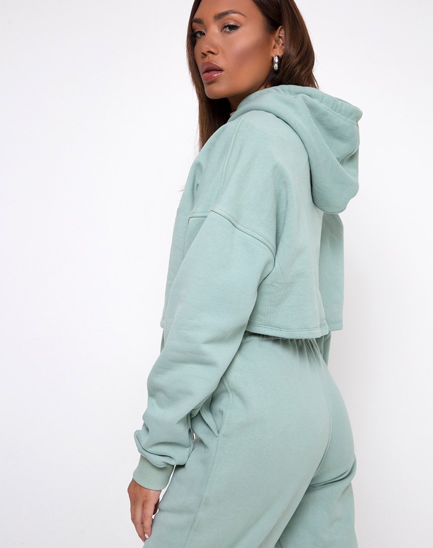Afbeelding van Roky Hoodie in Seafoam Angelo Embro