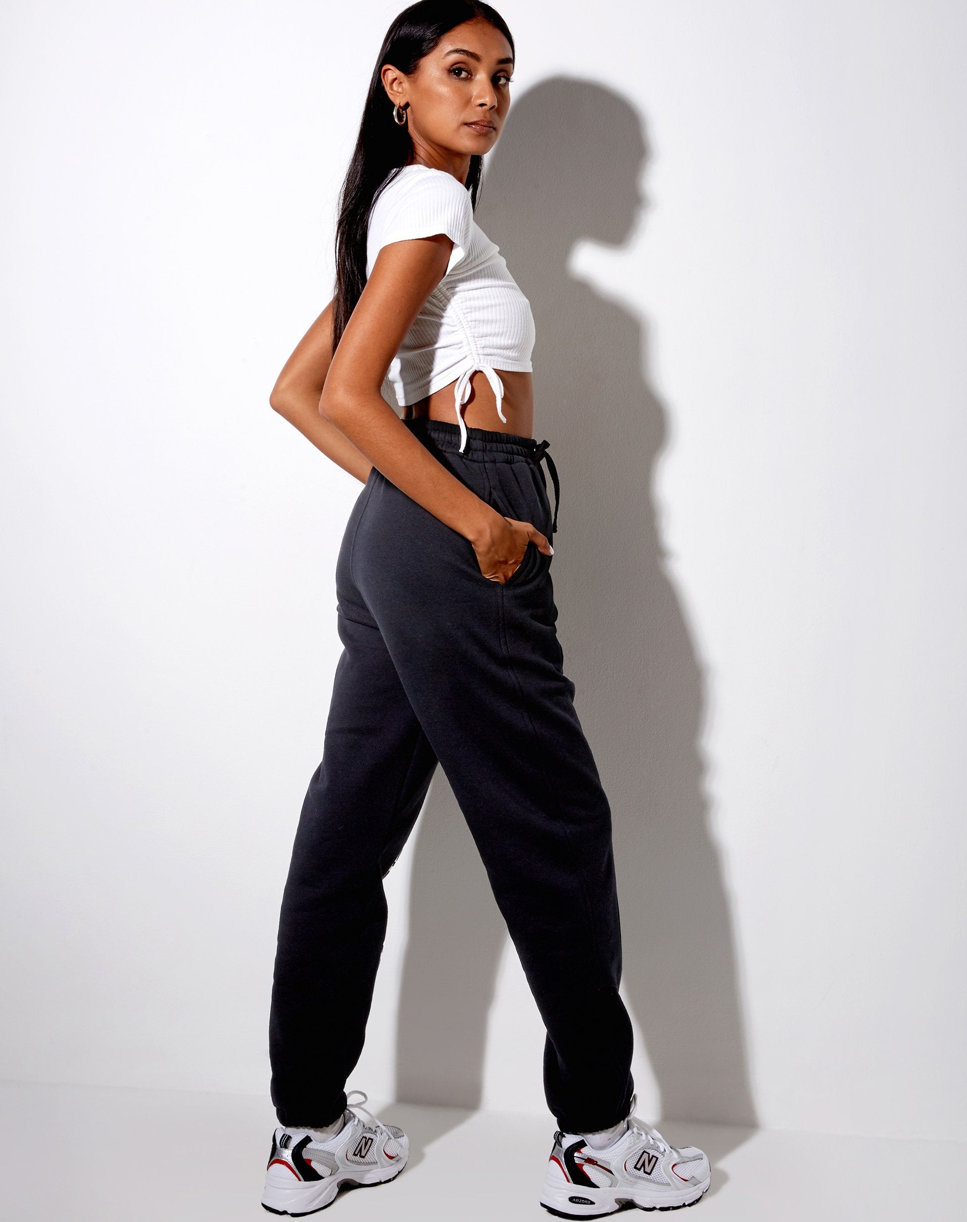 Afbeelding van Basta Jogger in Black Angel Energy