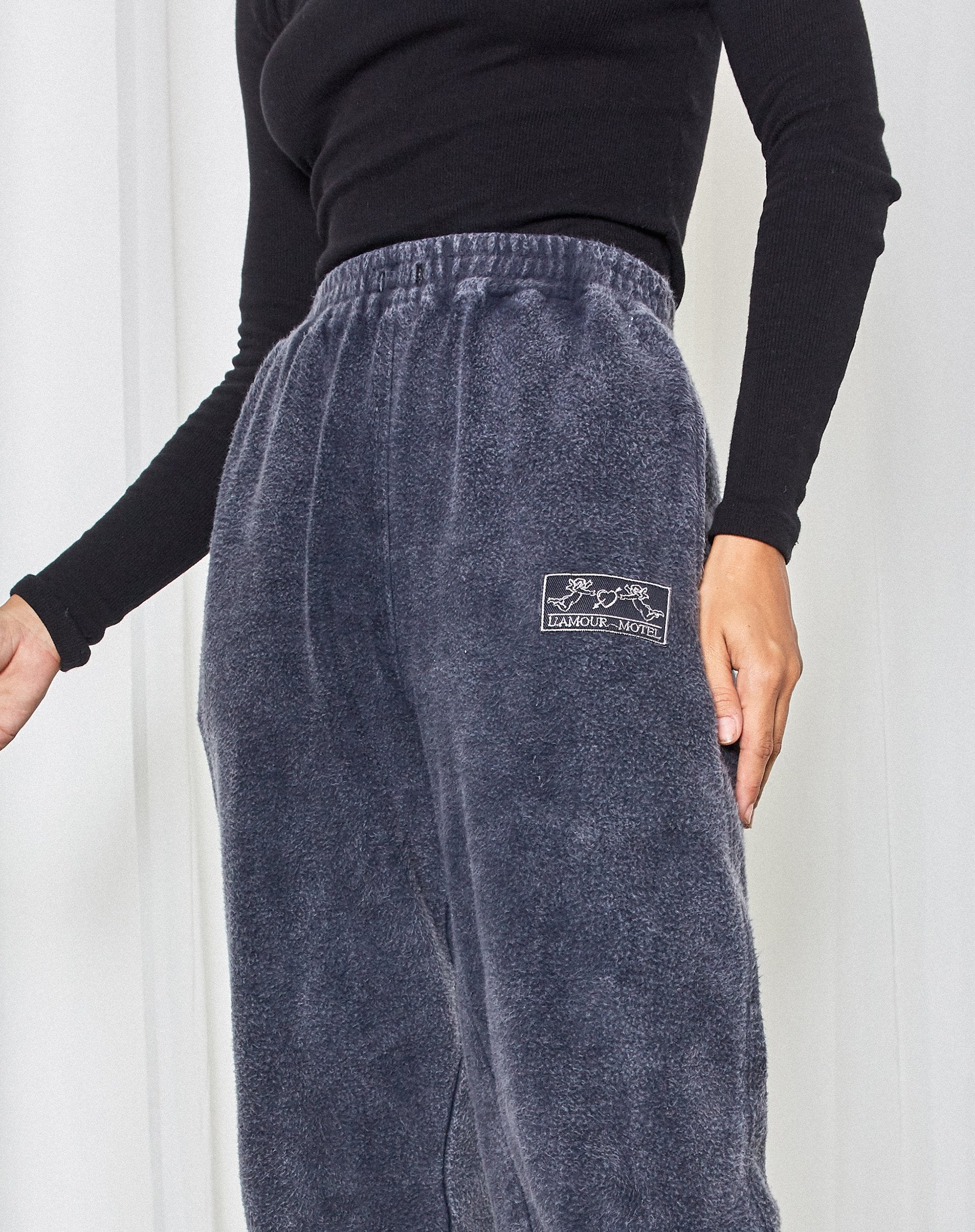 Afbeelding van Basta Jogger in Black Wash Cherubijn LAmour Label Embro