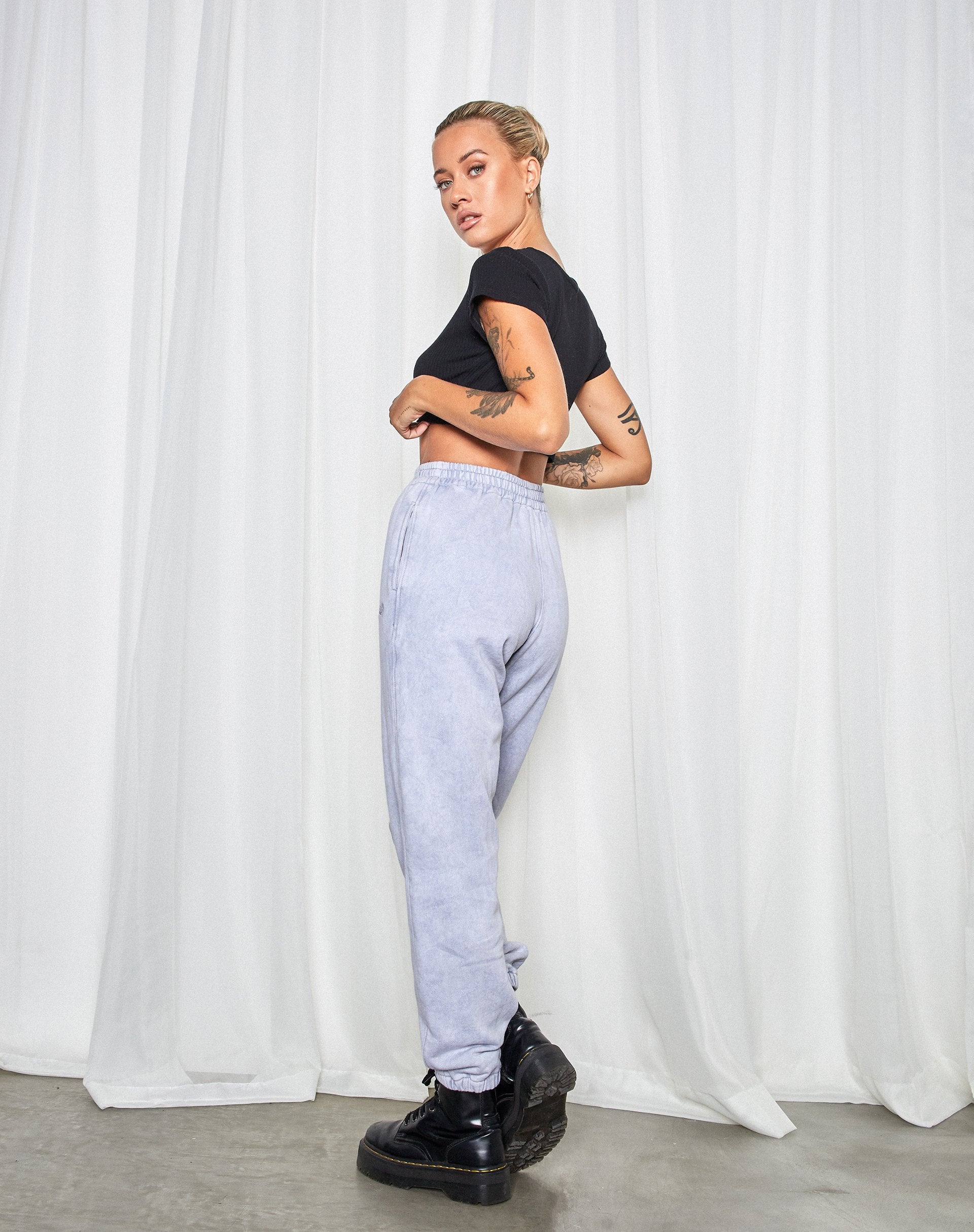 Afbeelding van Basta Jogger in Silver Wash Energy Embro