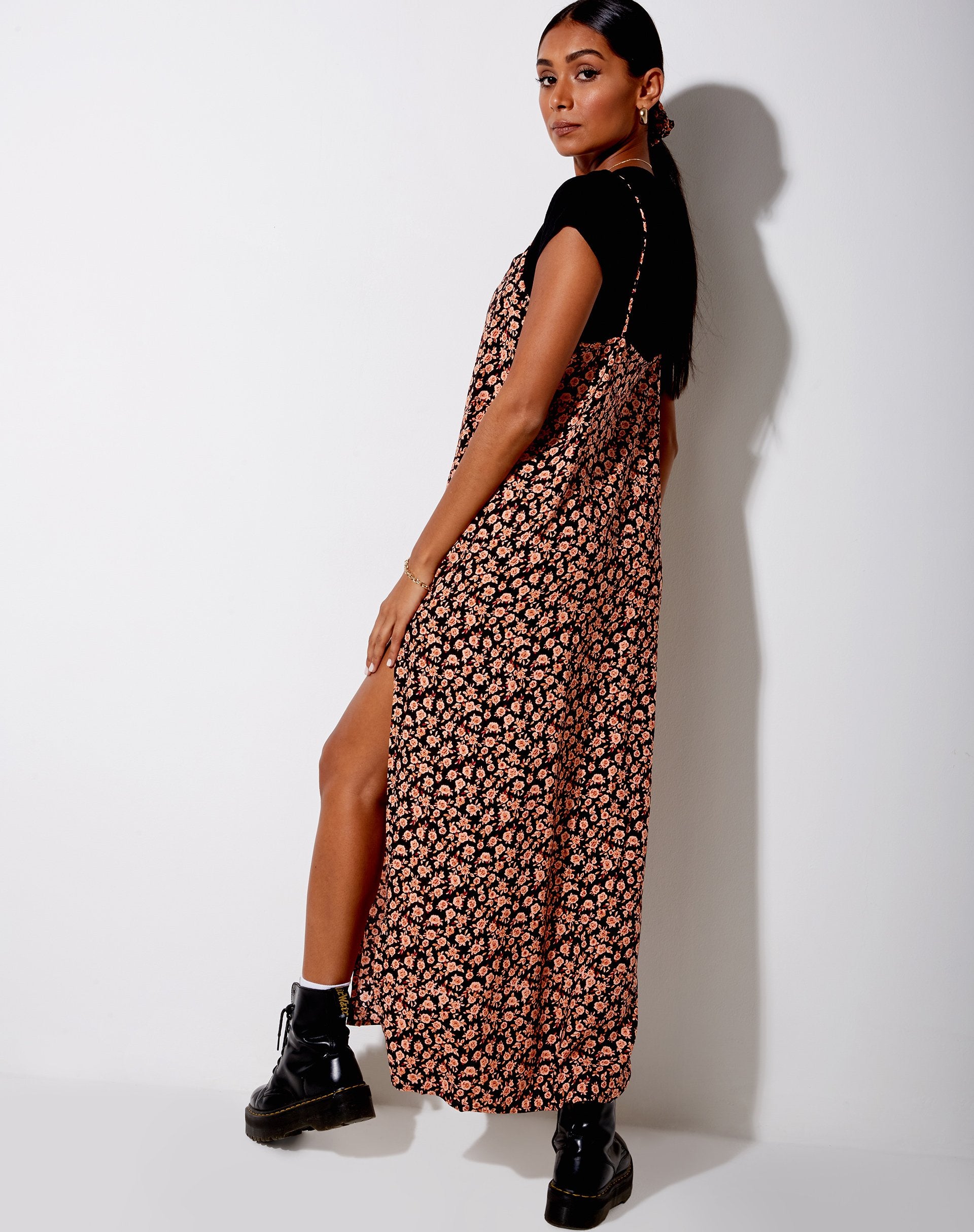 Afbeelding van Batis Maxi Dress in Herfstbloesem