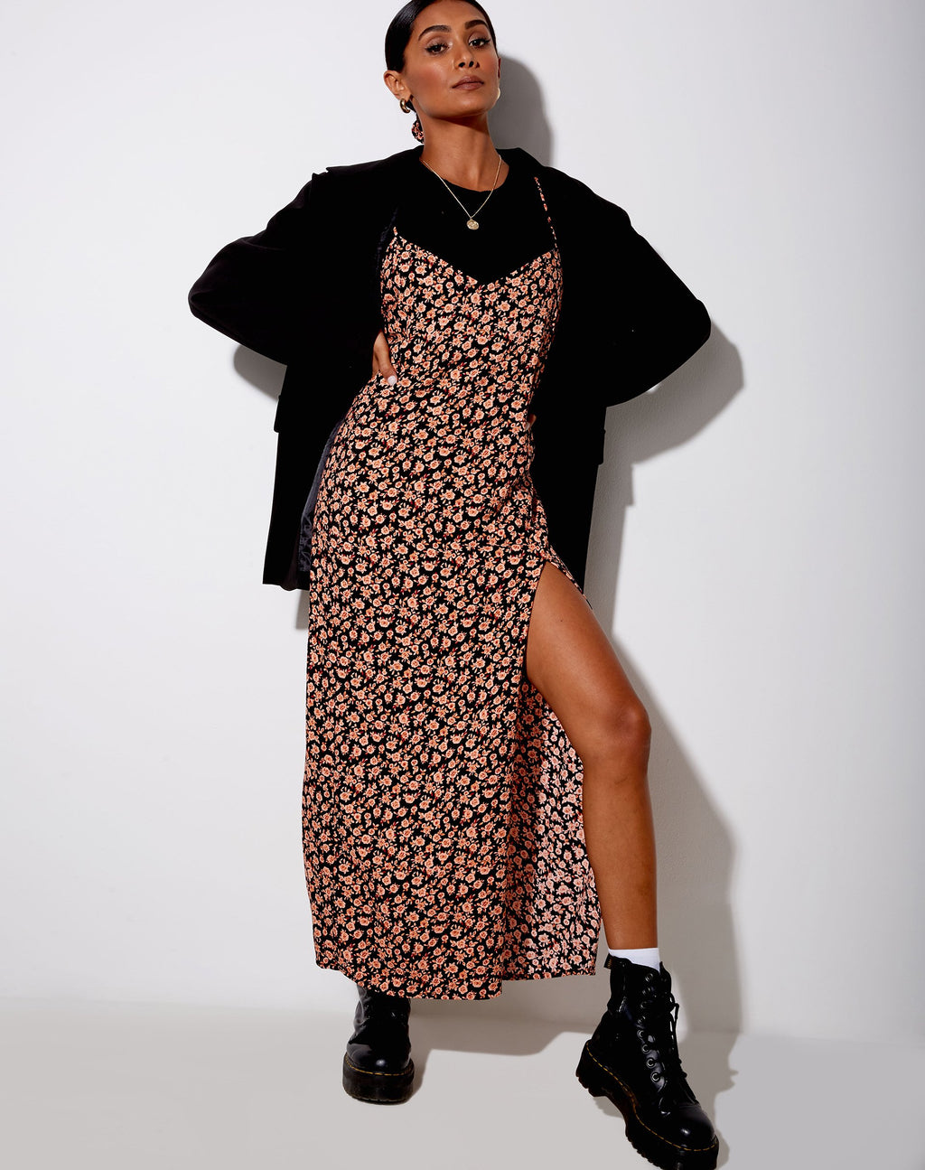 Batis Maxi Dress in Herfstbloesem