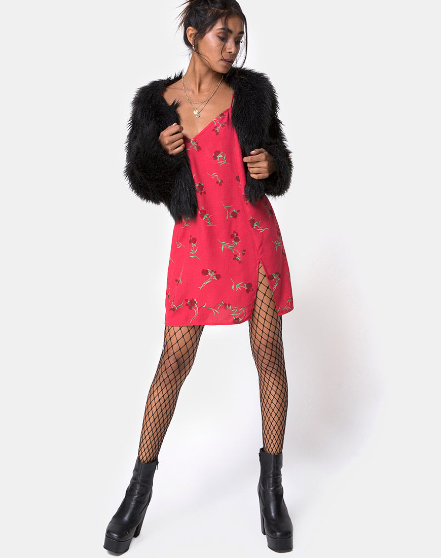 Afbeelding van Batista Slip Dress in Rouge Rose Pink
