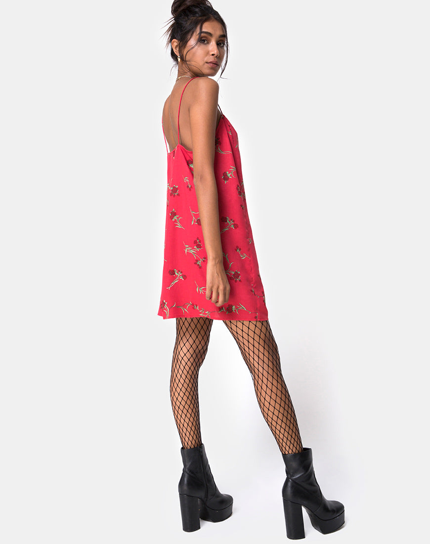Afbeelding van Batista Slip Dress in Rouge Rose Pink