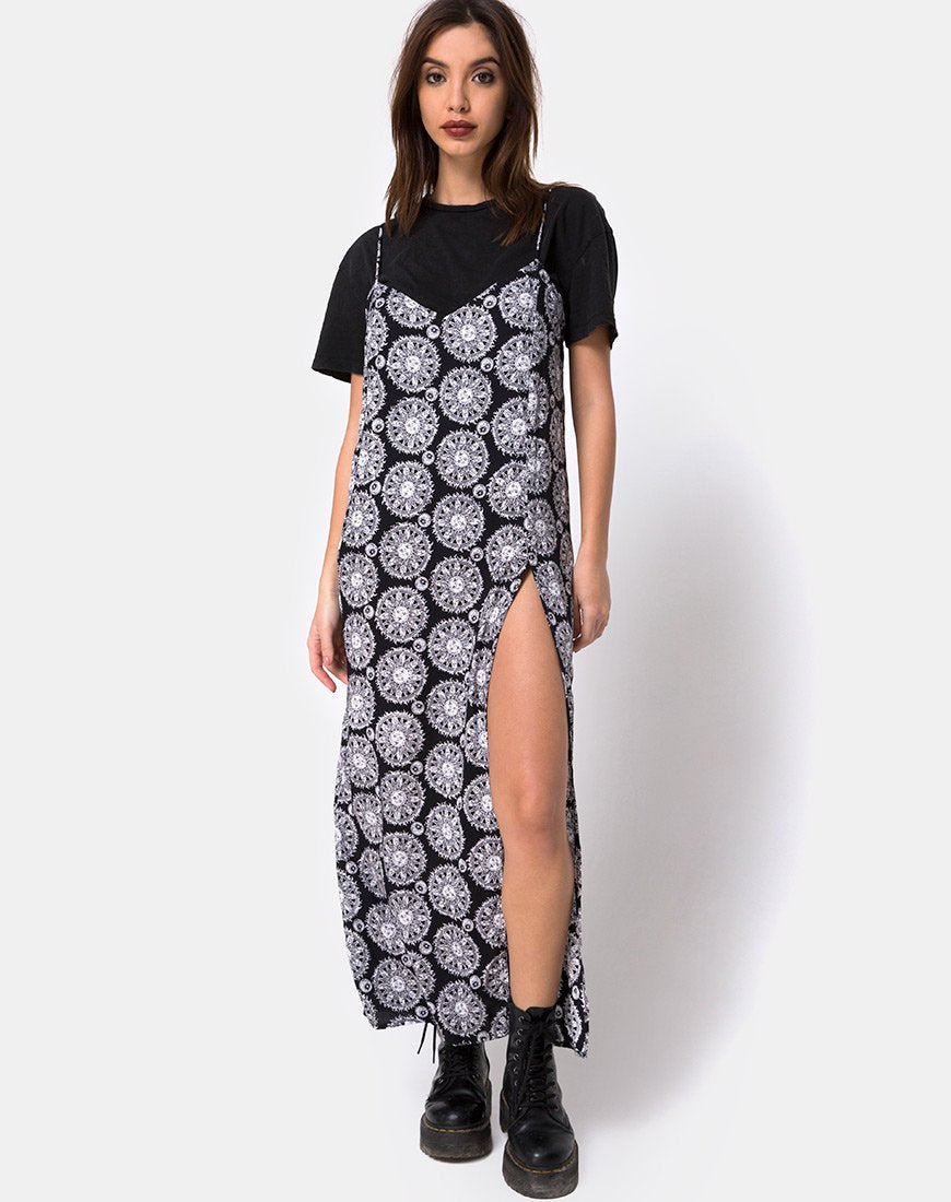 Afbeelding van Batis Maxi Dress in Sundial Black