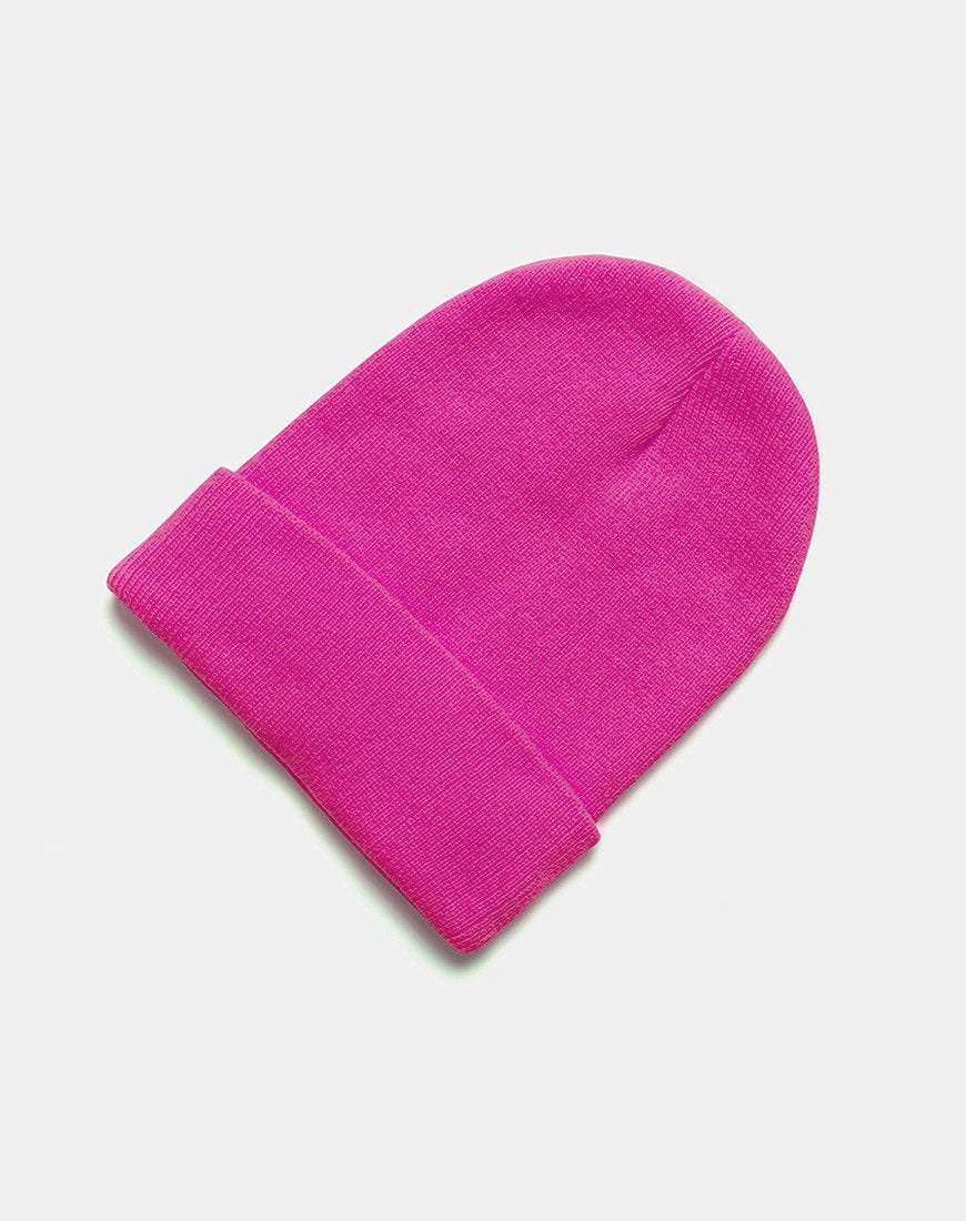 Afbeelding van Beanie muts in Hot Pink