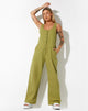 Afbeelding van Beatrix-jumpsuit in linnen Rami Green