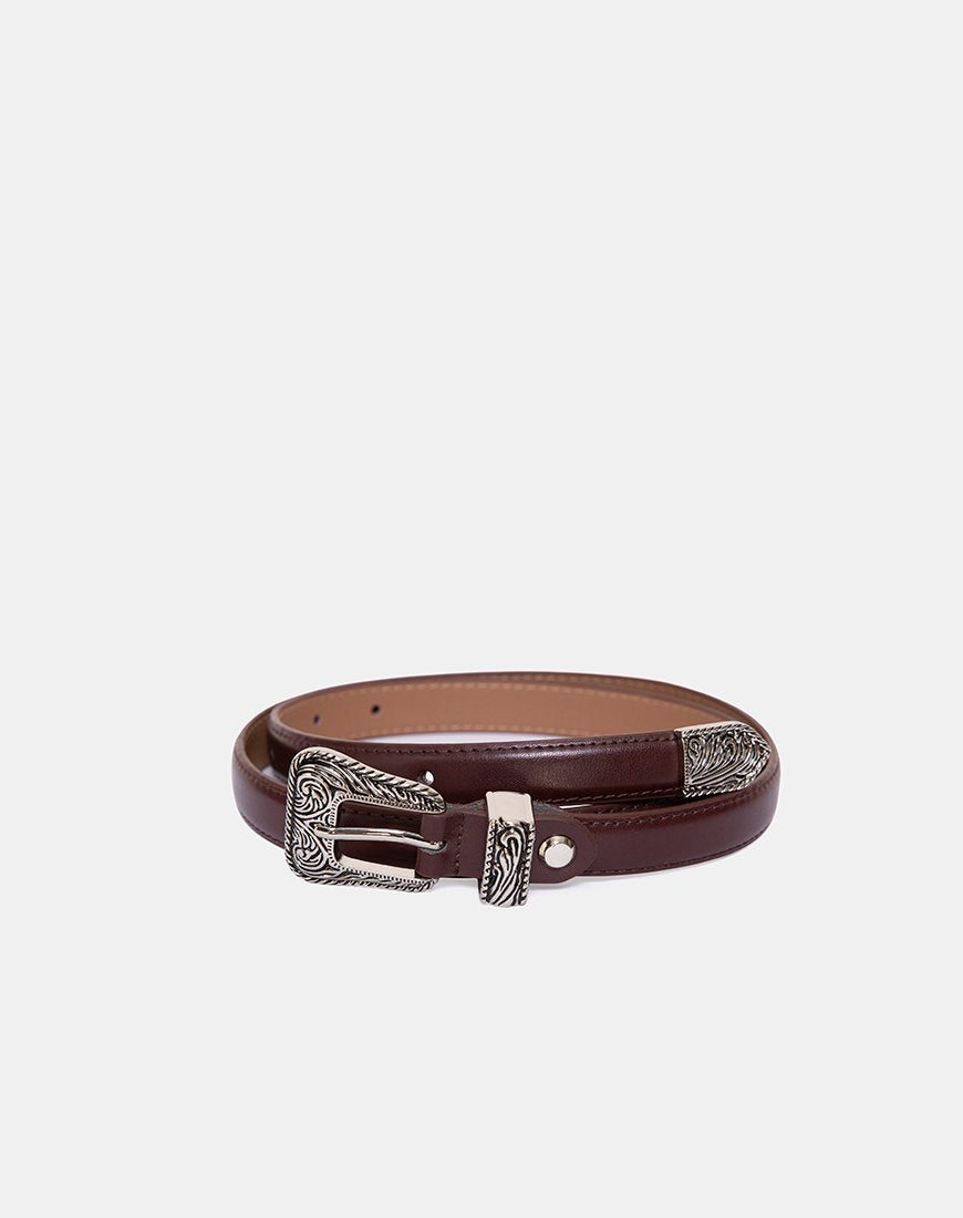 Bruine Vintage Western Riem