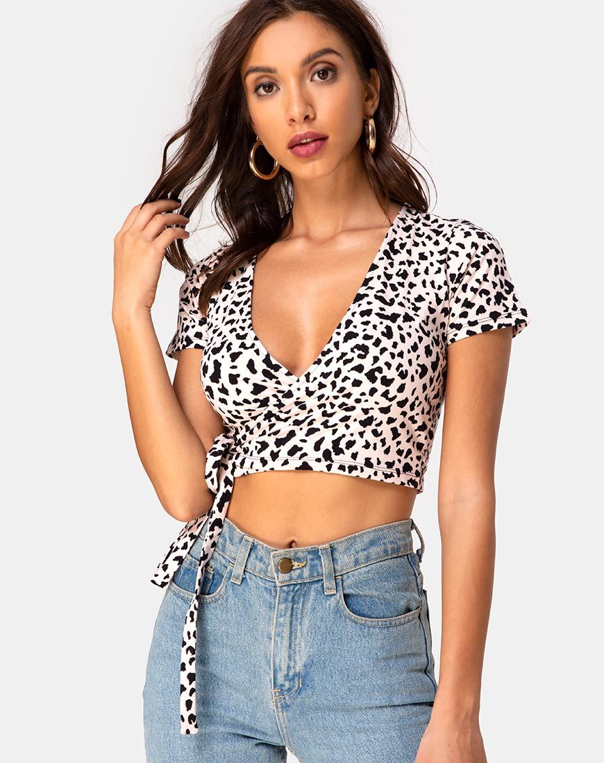 Afbeelding van Bilen Crop Top in Wild Thing