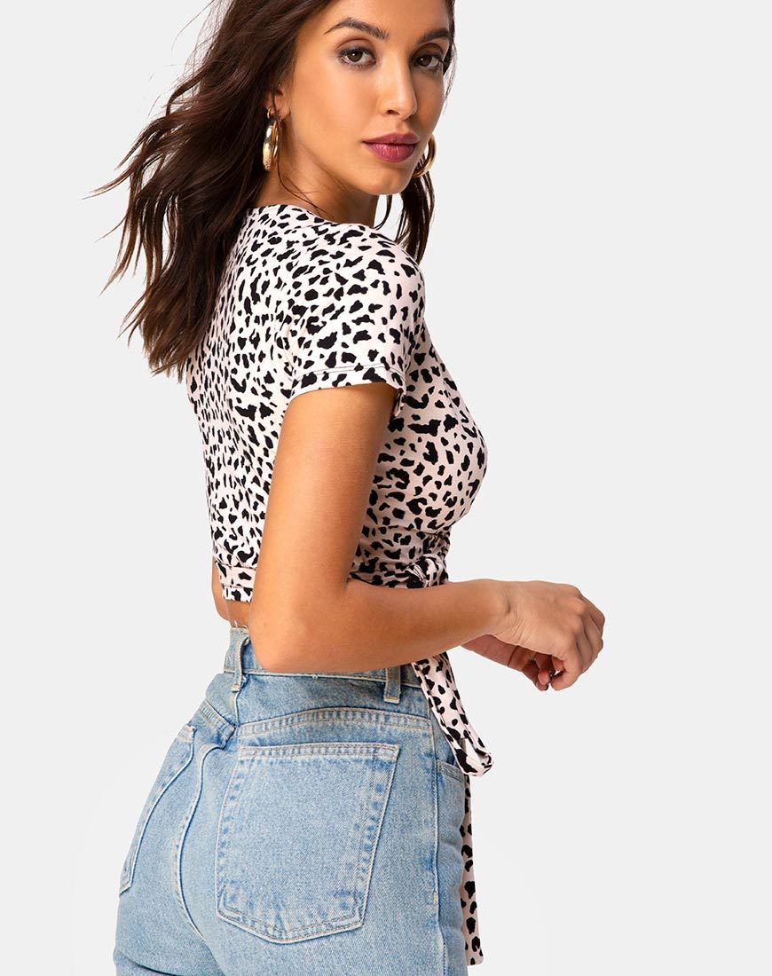 Afbeelding van Bilen Crop Top in Wild Thing