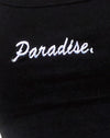 Lycra Zwart Paradijs borduurwerk