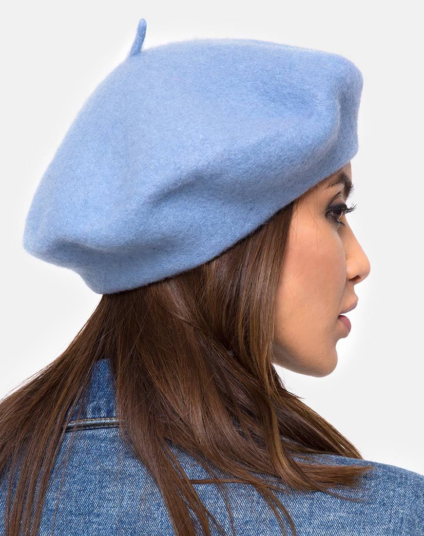 Afbeelding van Wollen baret in blauw