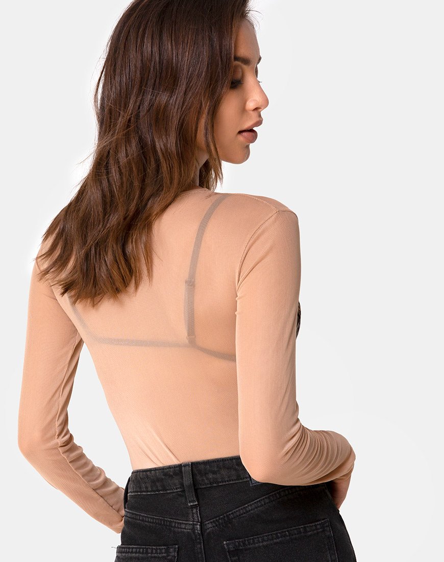 Afbeelding van Bonella Bodice Alchemy in Net Taupe