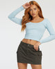 afbeelding van Bonlo Top in Powder Blue