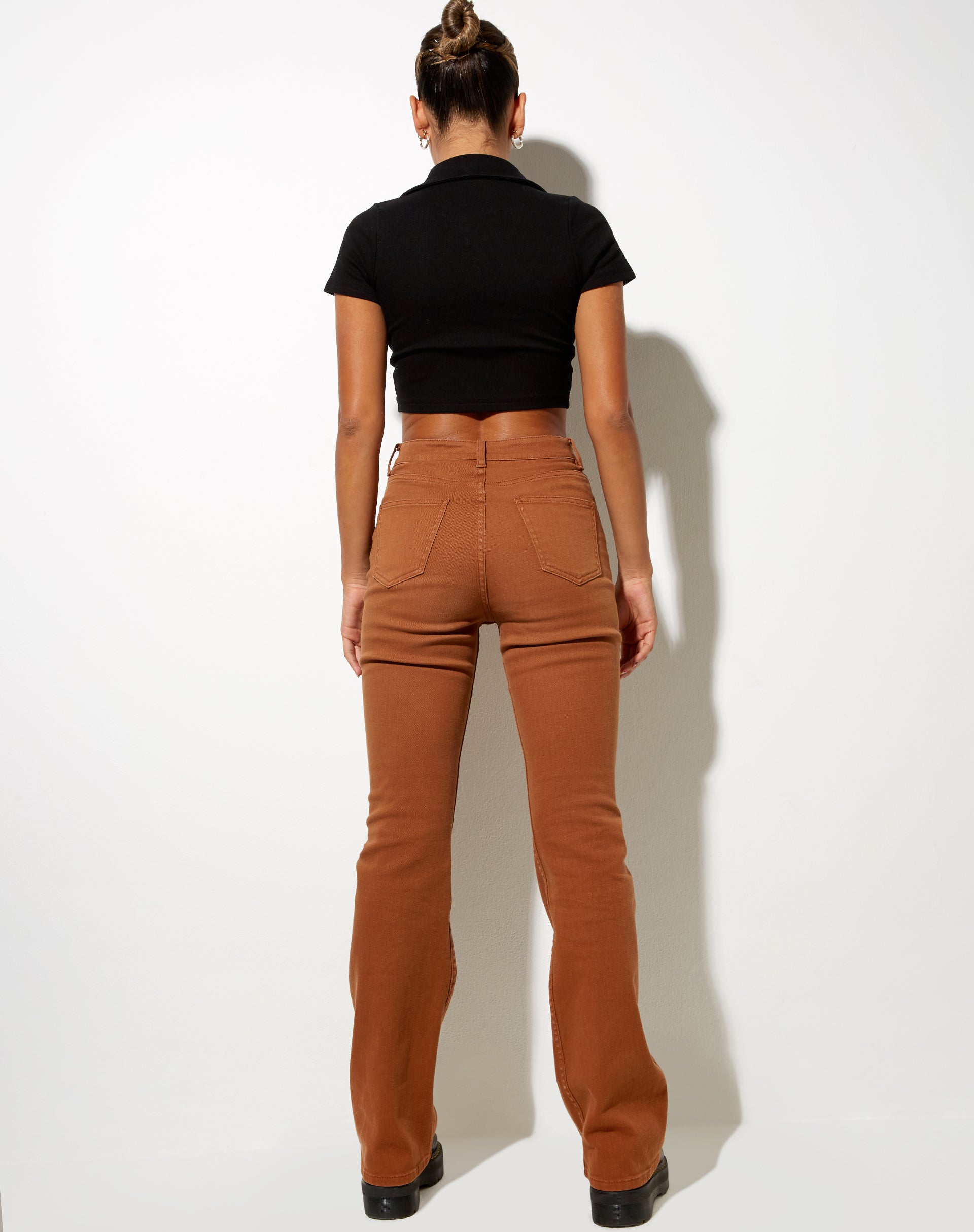 Afbeelding van Bootleg Jeans in Ginger