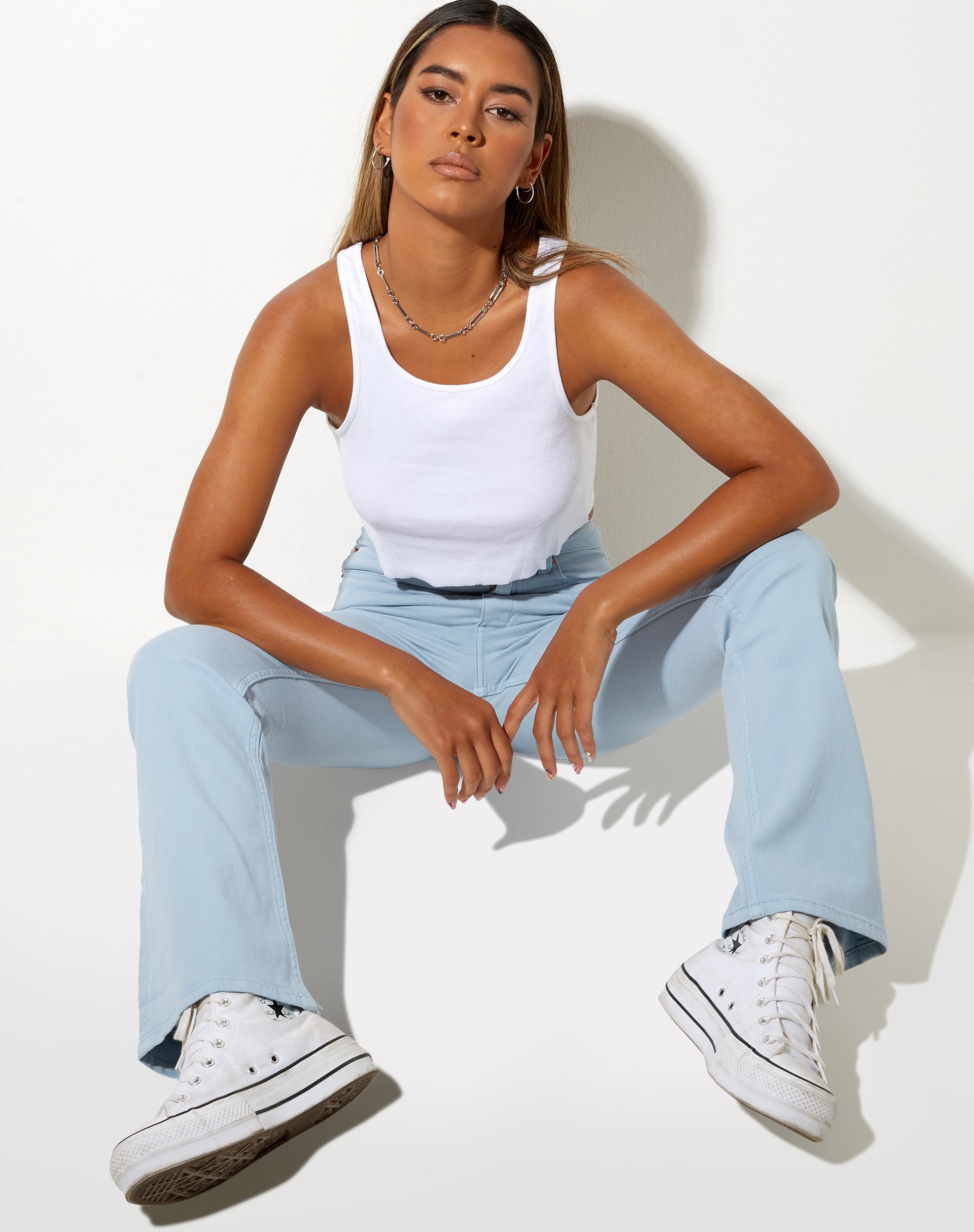 Afbeelding van Bootleg Jeans in Hemelsblauw