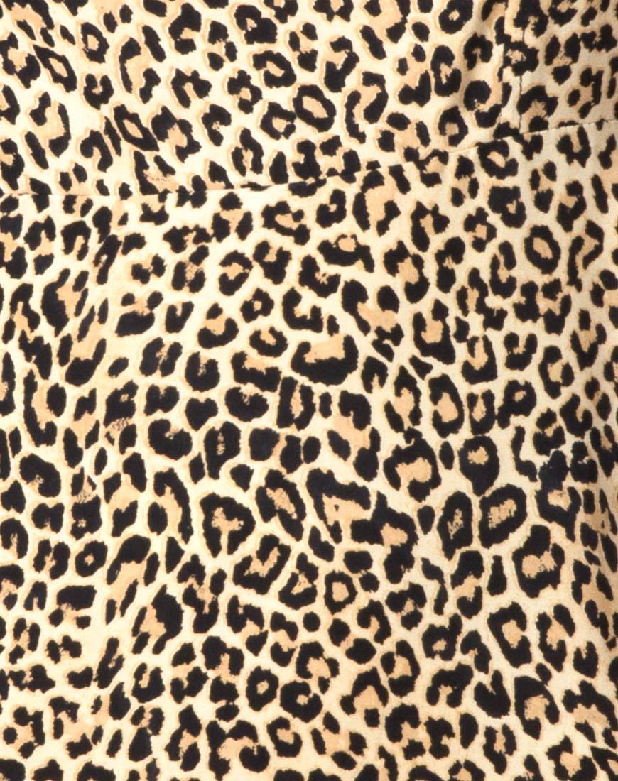 Afbeelding van Boyasly Slip Dress in Rar Leopard Bruin