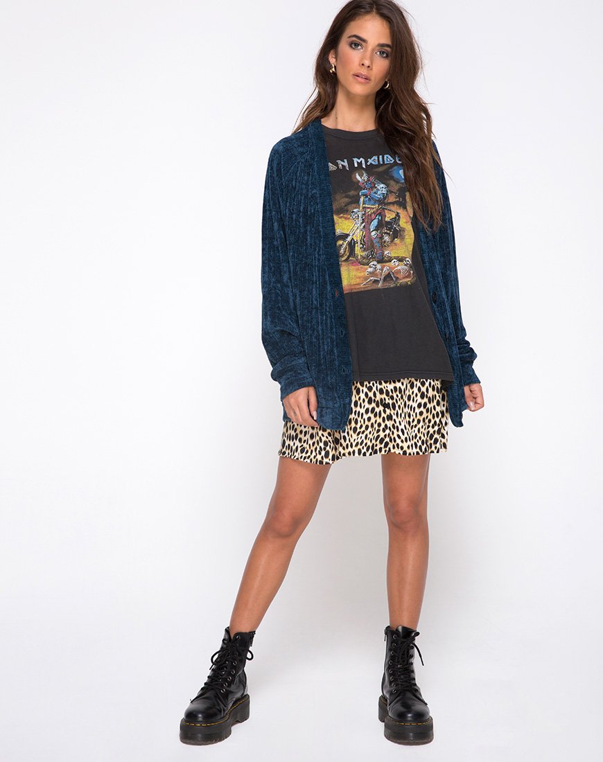 Afbeelding van Vriendjesvest in Chenille Blauw