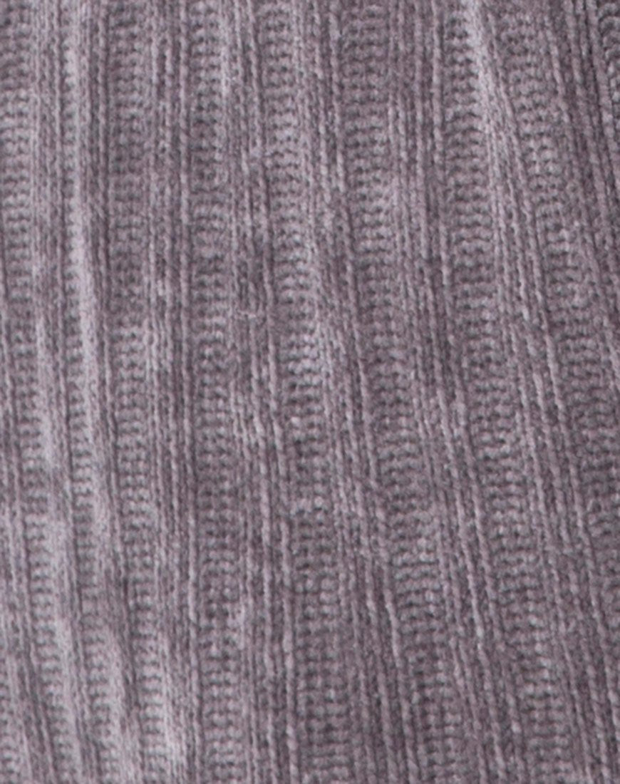 Afbeelding van Vriendjesvest in Chenille Grijs