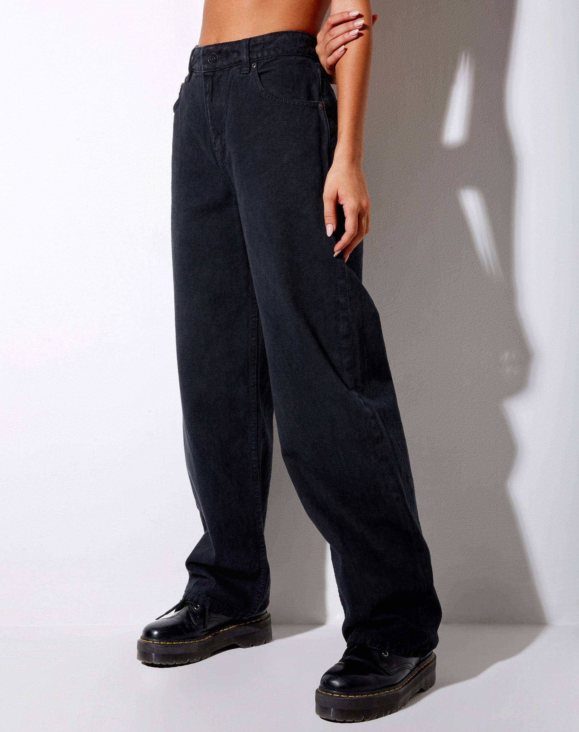 Afbeelding van boyfriend Jean in Black Wash