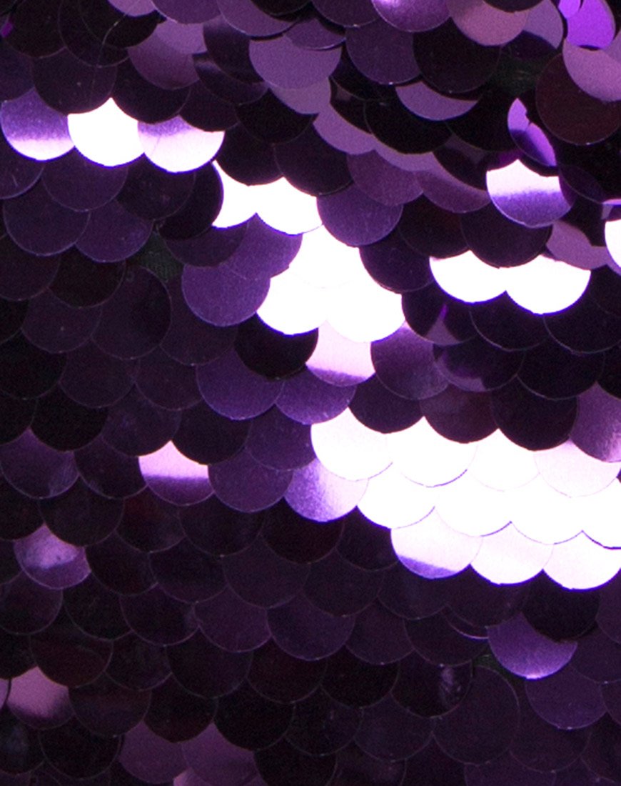 Afbeelding van Breena jurk in Plum Disc lovertjes
