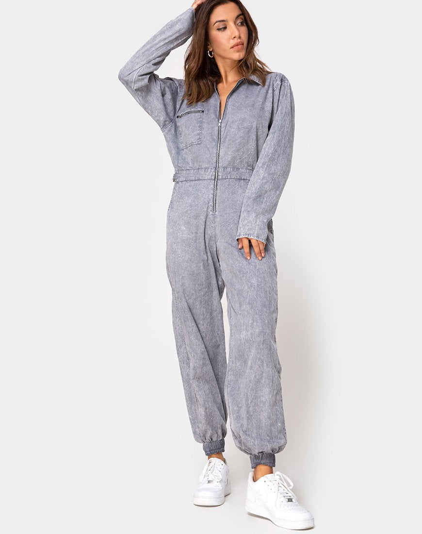 Afbeelding van Brody Boiler Suit in Stone Wash