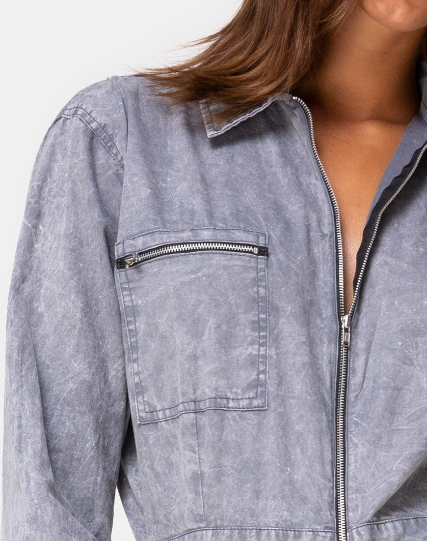Afbeelding van Brody Boiler Suit in Stone Wash