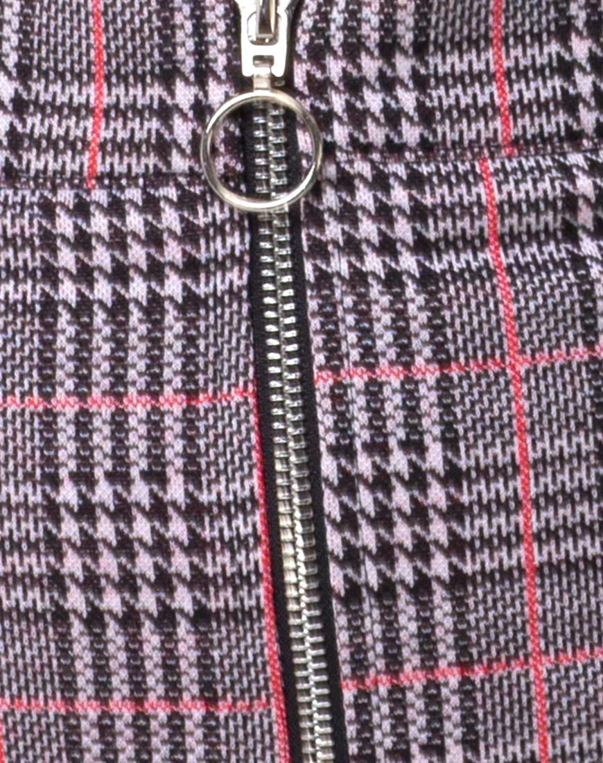 Afbeelding van Bronti minirok in Charles Check Blush