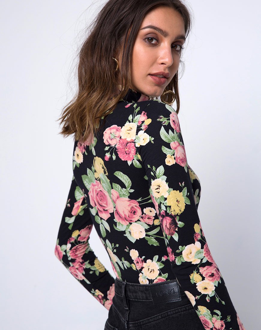 Afbeelding van Bryony Longsleeve Bodice in Vintage Bloom