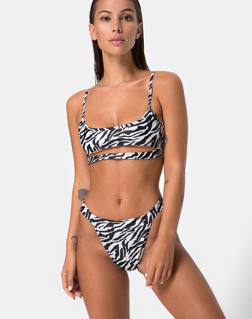 Afbeelding van Bulvya Bikinitop in Mini Zebra