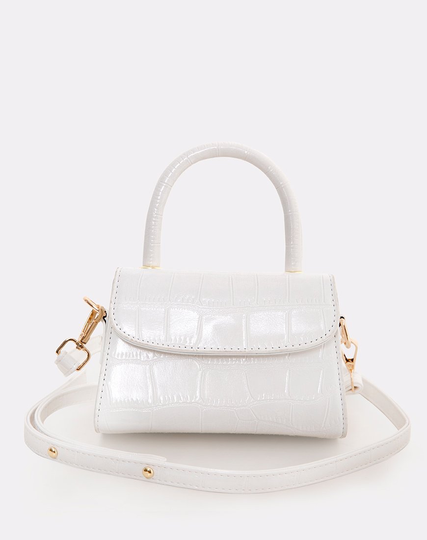 Kenny Micro Bag in Wit