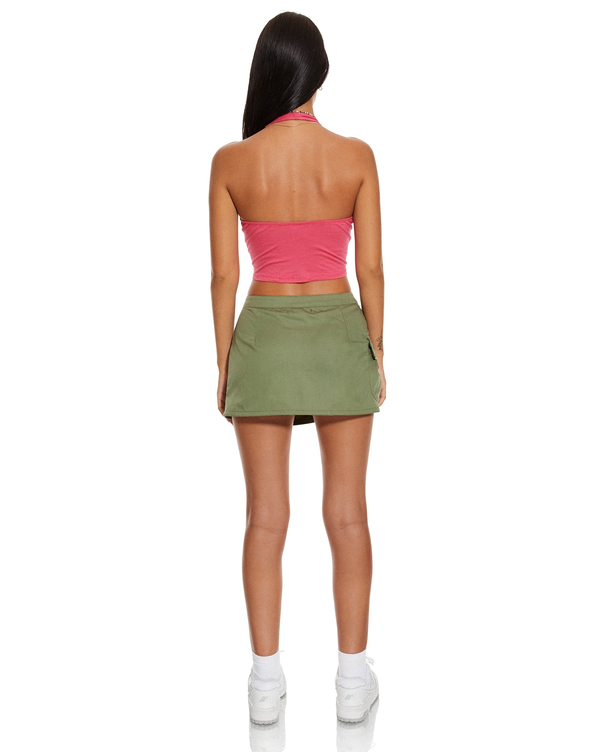 Afbeelding van MOTEL X BARBARA Dario Crop Top in Fandango Roze