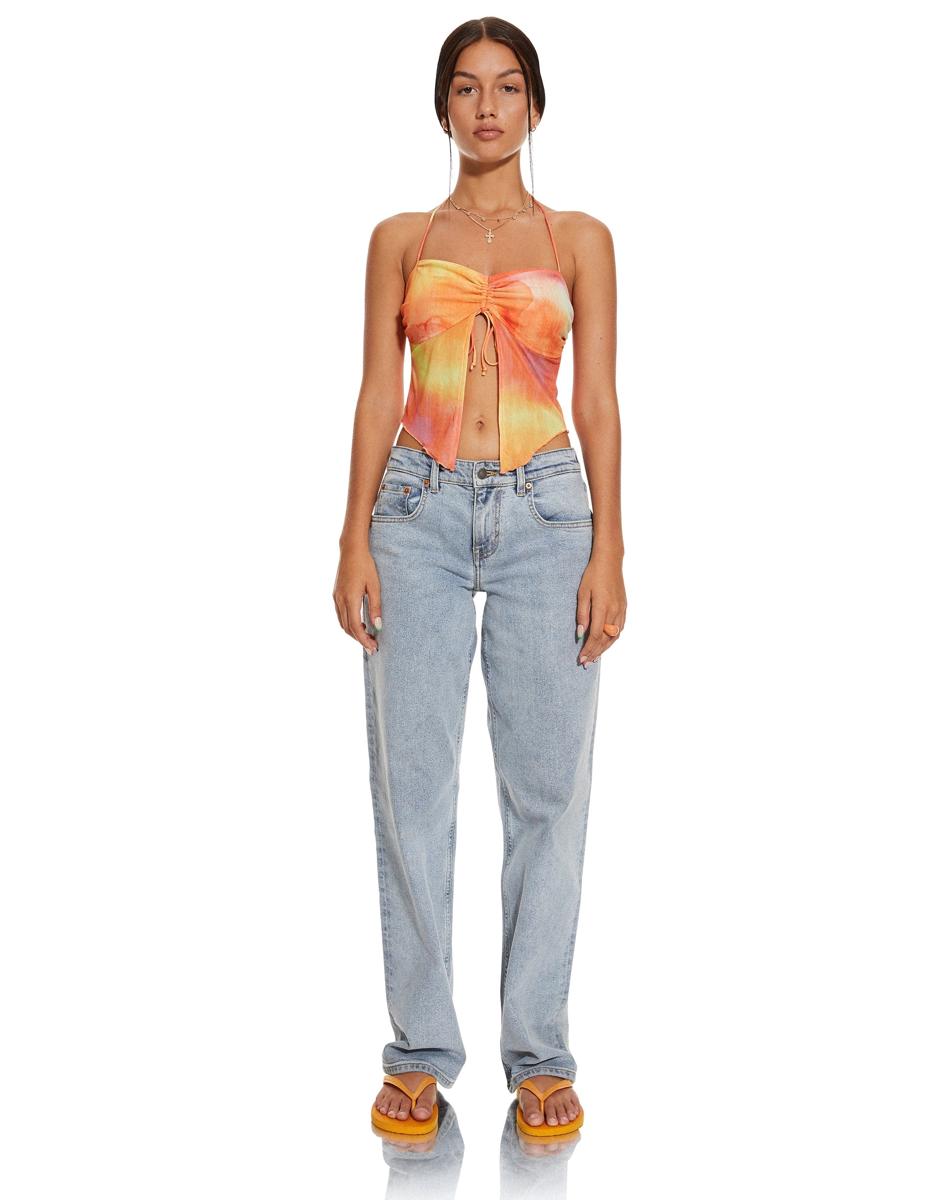 beeld van MOTEL X BARBARA Barbara Top in Fruit Crush Aquarel