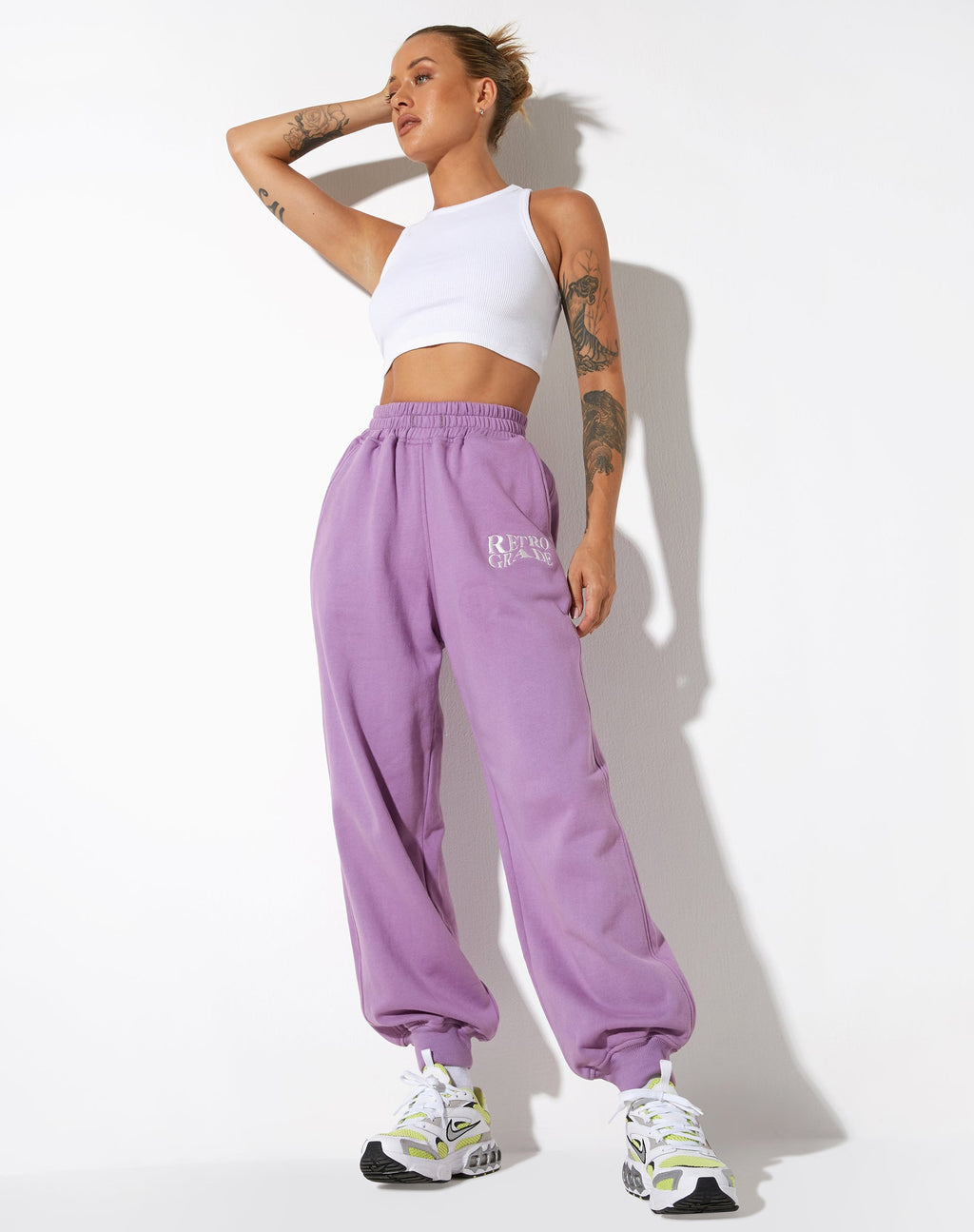 Roider Jogger in Lavendel Retro Grade Embro