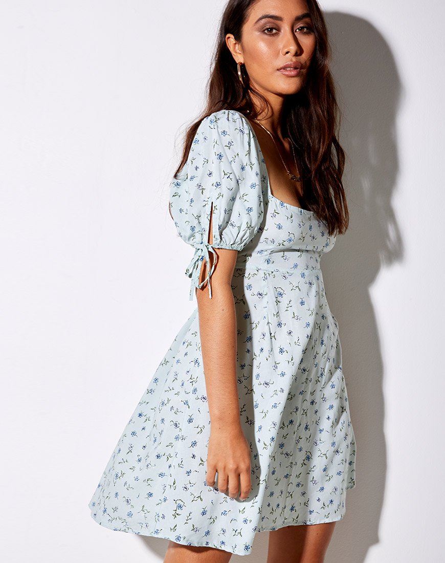 Calia Jurk in Petal Green