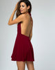 Afbeelding van Caltry Skater Dress in Bourgondië