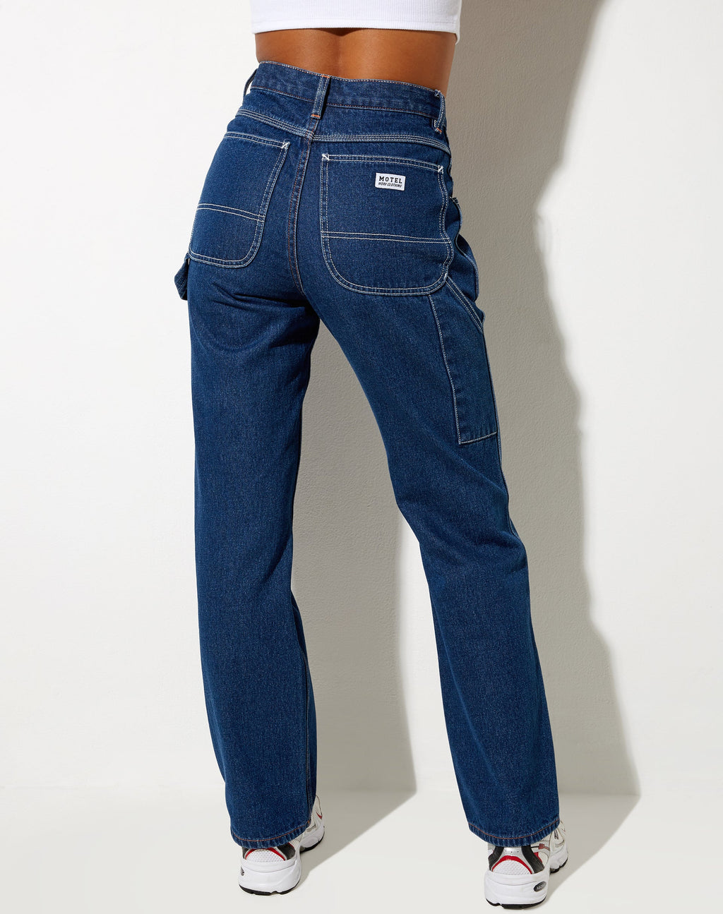 Carpenter Cargo Jeans in Indigoblauw