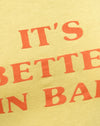 Geel is beter op Bali