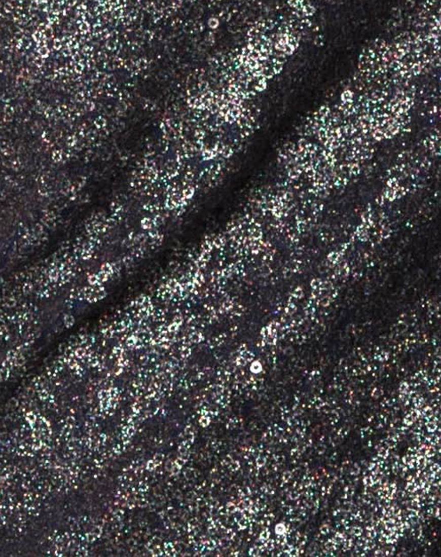 Afbeelding van Cindy Mini jurk in Galaxy Twinkle lovertjes