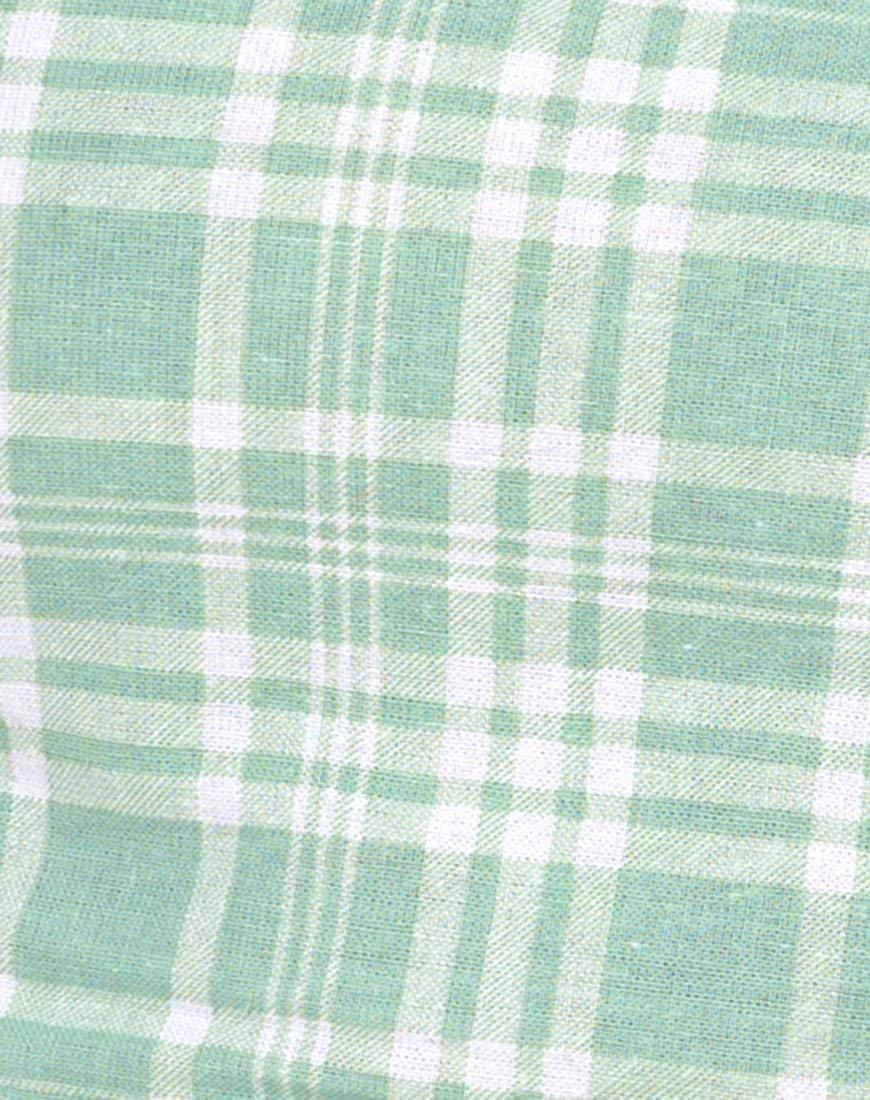 Afbeelding van Cindy Crop Top in Tafelzeil Neo Mint
