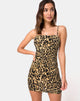 Afbeelding van Cinelle Bodycon Jurk in Luipaard