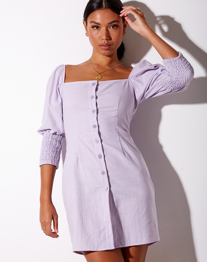 Clea Jurk in Violet
