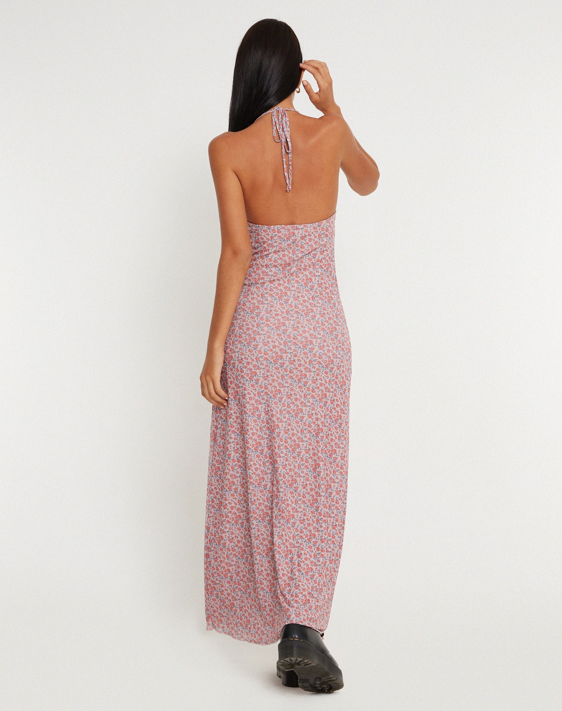 Afbeelding van Clovita Maxi Dress in Lenteroze Stoffig Roze