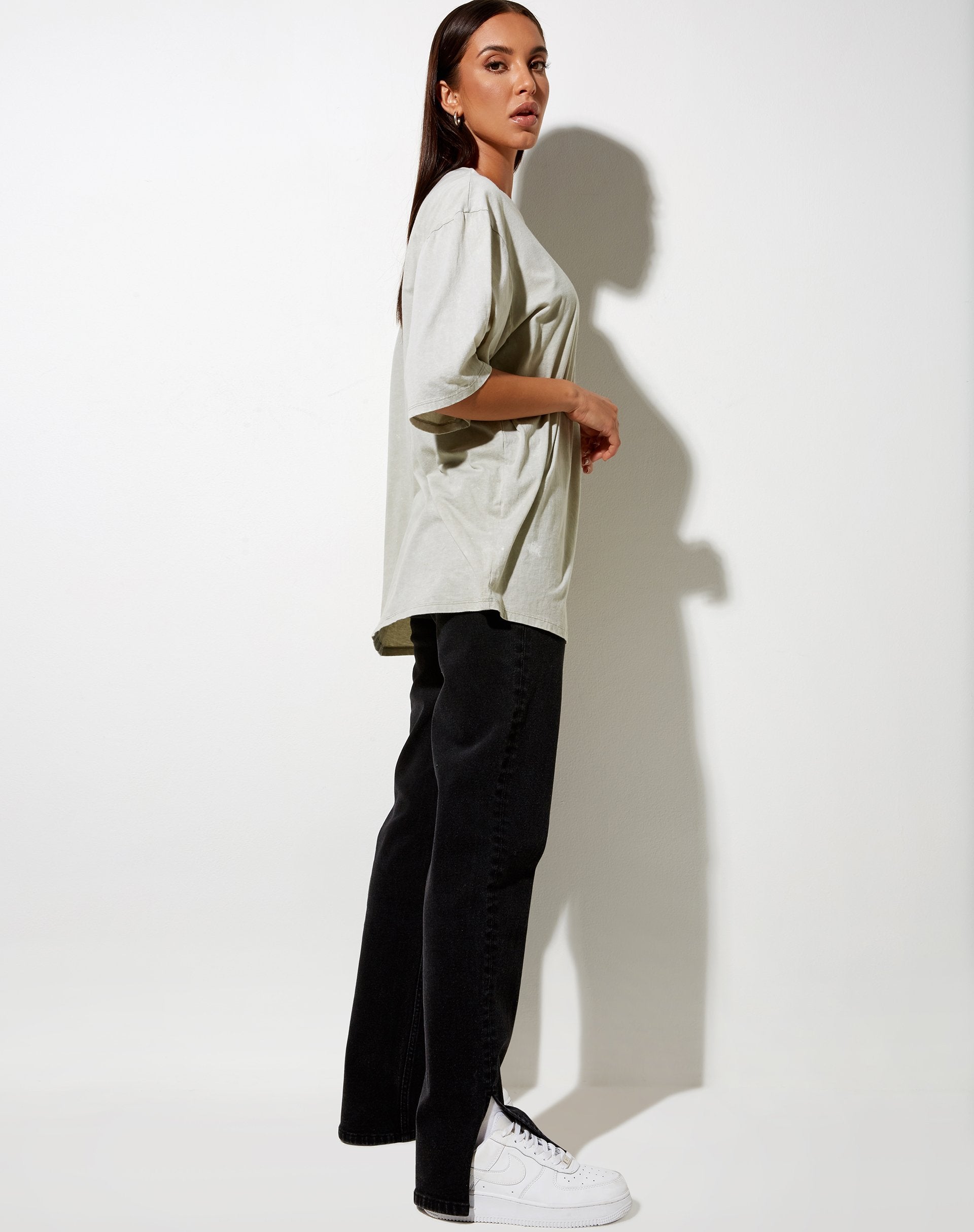 Afbeelding van Cocoon T-shirt in ecru Angelo Label Embro