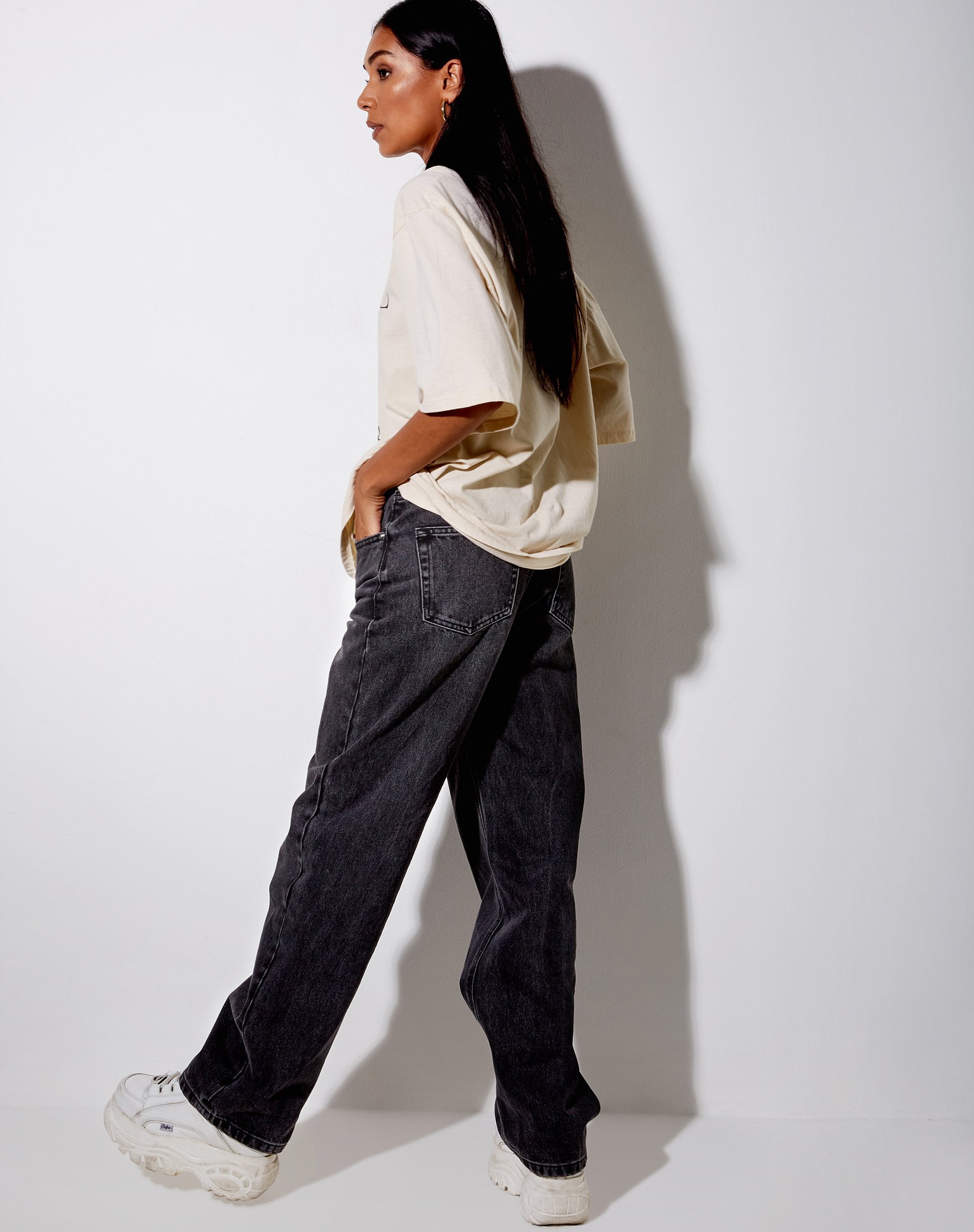 Afbeelding van Cocoon Tee in Stone Angel Energy