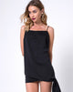 Afbeelding van Colaro Slip Dress in Zwart